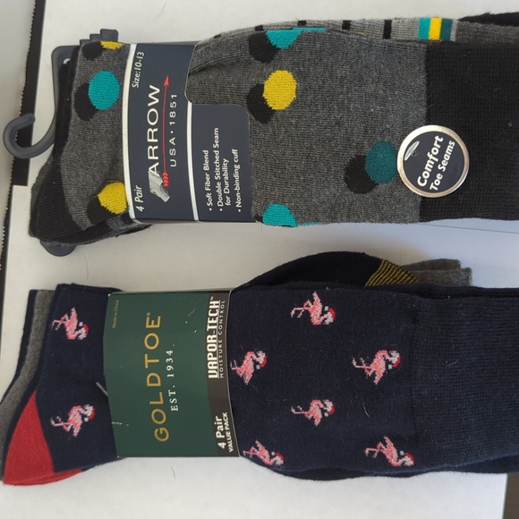 Men's Assorted Patterned Socks - Picture 2 of 4